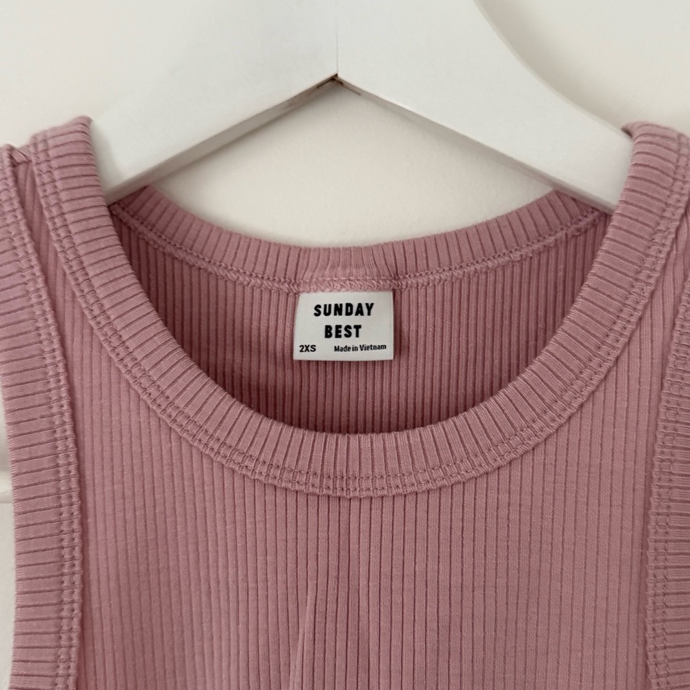 Sunday Best Ribbed Crop Top - Picture 3 of 6